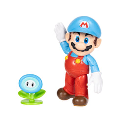 Jakks Pacific - Super Mario 4.0in Figures - Ice Mario