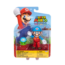 Jakks Pacific - Super Mario 4.0in Figures - Ice Mario