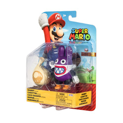 Jakks Pacific - Super Mario 4.0in Figures - Nabbit w/ Bag