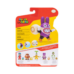 Jakks Pacific - Super Mario 4.0in Figures - Nabbit w/ Bag