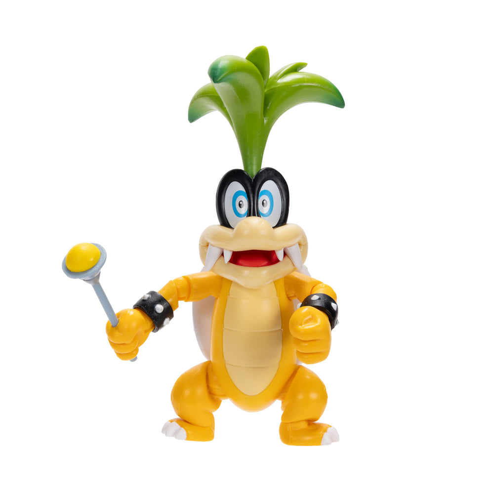 Jakks Pacific - Super Mario 4.0in Figures - Iggy Koopa w/ Wand