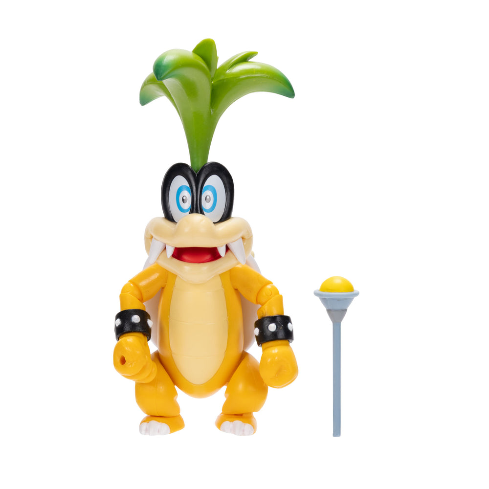 Jakks Pacific - Super Mario 4.0in Figures - Iggy Koopa w/ Wand