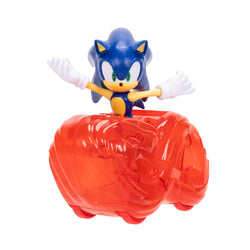 Jakks Pacific - Sonic the Hedgehog 4.0in Feature Figures - Running Sonic