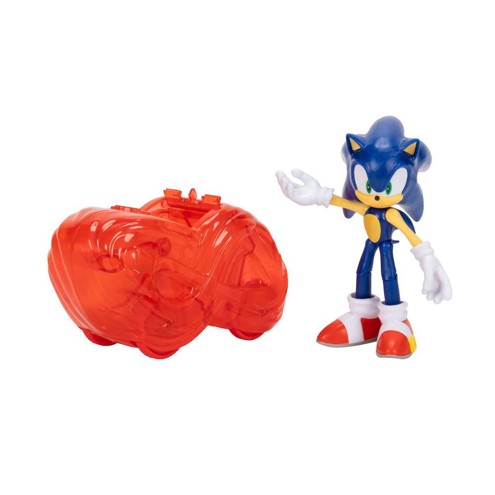 Jakks Pacific - Sonic the Hedgehog 4.0in Feature Figures - Running Sonic