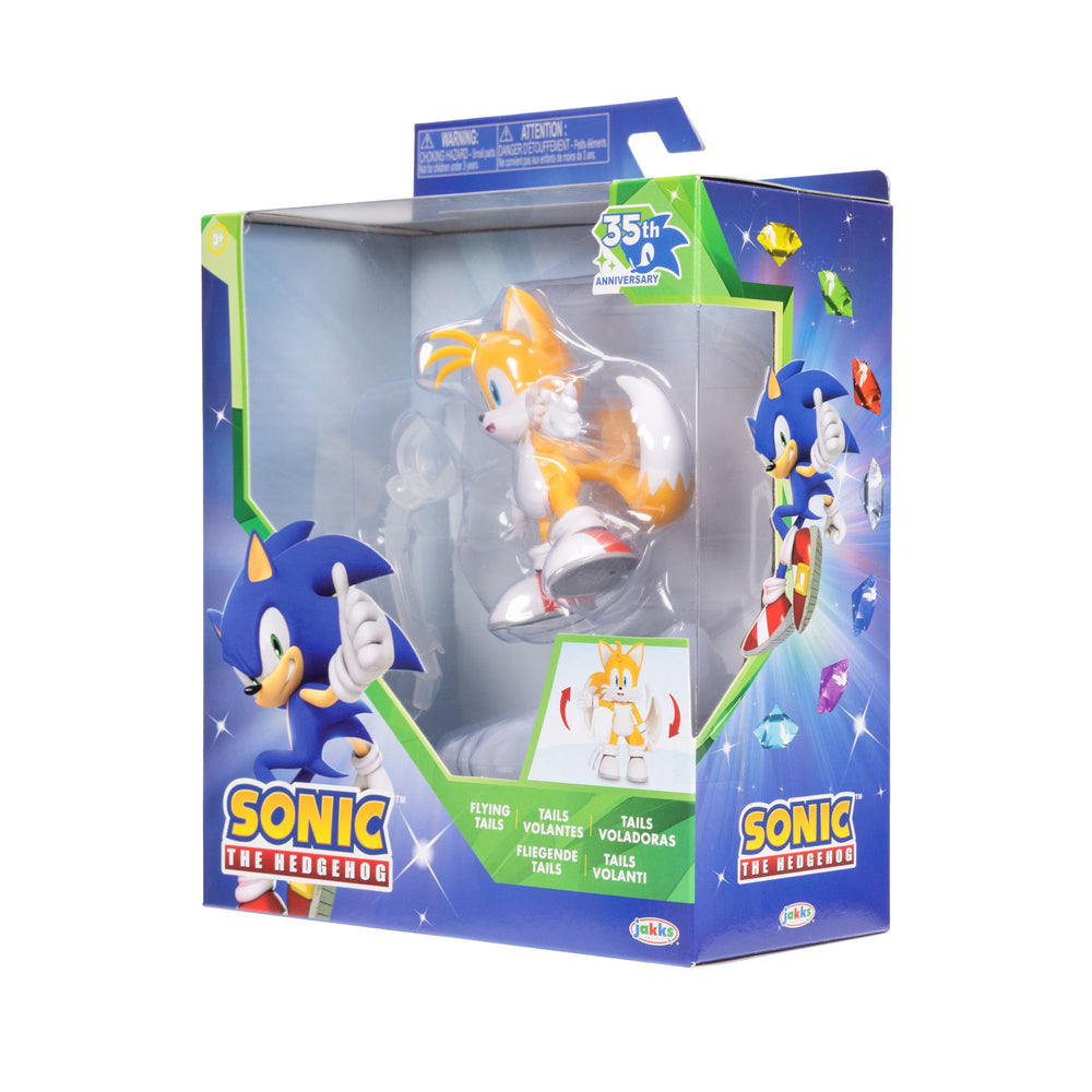 Jakks Pacific - Sonic the Hedgehog 4.0in Feature Figures - Flying Tails