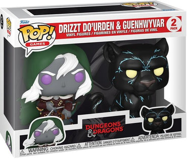 Pop! Vinyl | Drizzt & Guenhwyvar - Dungeons & Dragons 2-Pack | The Nerd Merchant