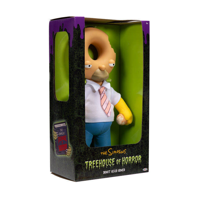 Jakks Pacific - The Simpson's Treehouse of Horror Donut Head Homer Roto Plush