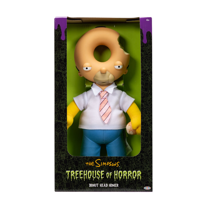 Jakks Pacific - The Simpson's Treehouse of Horror Donut Head Homer Roto Plush