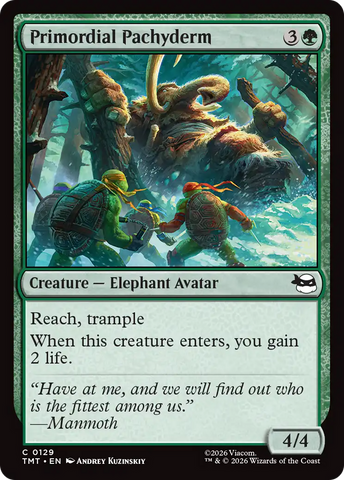 Magic | Primordial Pachyderm [Teenage Mutant Ninja Turtles] | The Nerd Merchant