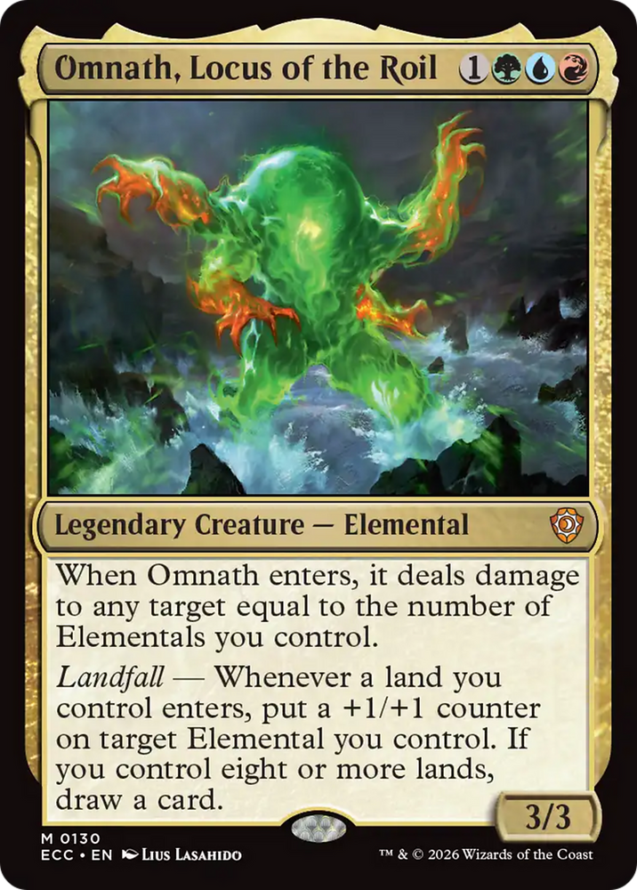 Magic | Omnath, Locus of the Roil [Lorwyn Eclipsed Commander] | The Nerd Merchant