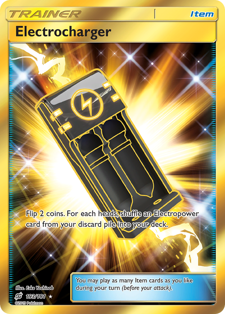 Pokemon | Electrocharger (193/181) [Sun & Moon: Team Up] | The Nerd Merchant