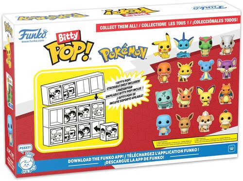 Bitty POP!: Pokémon - Charmander 4-Pack