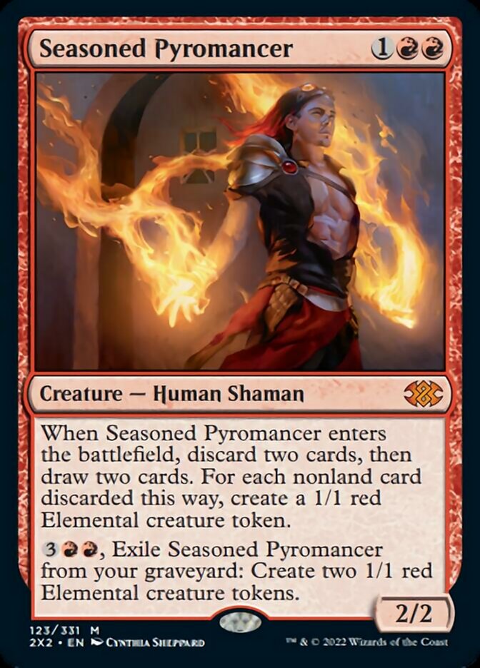 Magic | Seasoned Pyromancer [Double Masters 2022] | The Nerd Merchant