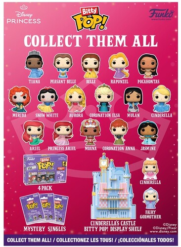 Funko Bitty POP! Countdown Calendar 2025: Disney Princess