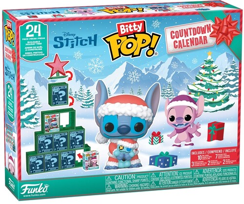 Funko Bitty POP! Countdown Calendar 2025: Stitch Holiday