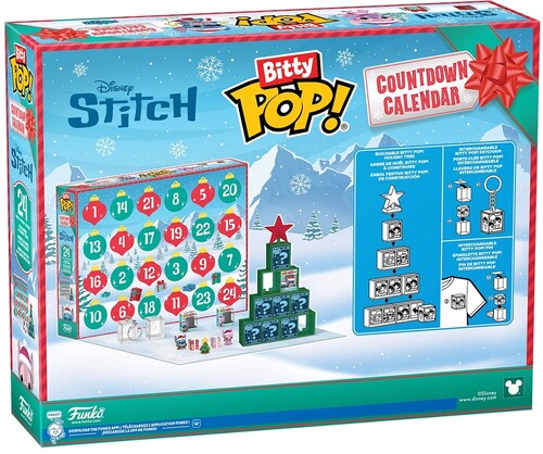 Funko Bitty POP! Countdown Calendar 2025: Stitch Holiday