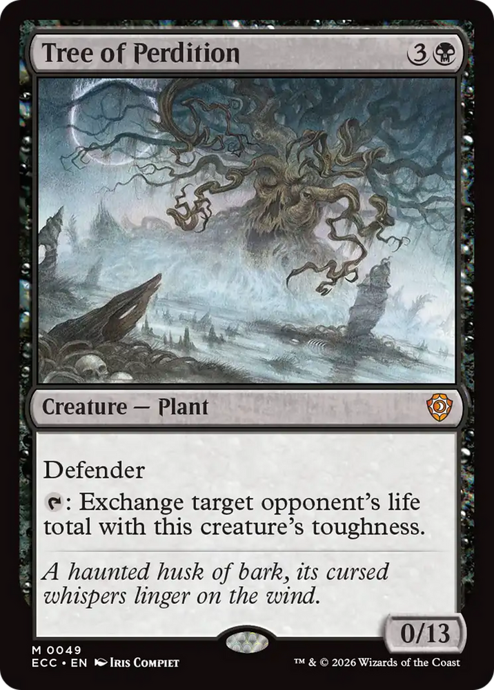 Magic | Tree of Perdition [Lorwyn Eclipsed Commander] | The Nerd Merchant
