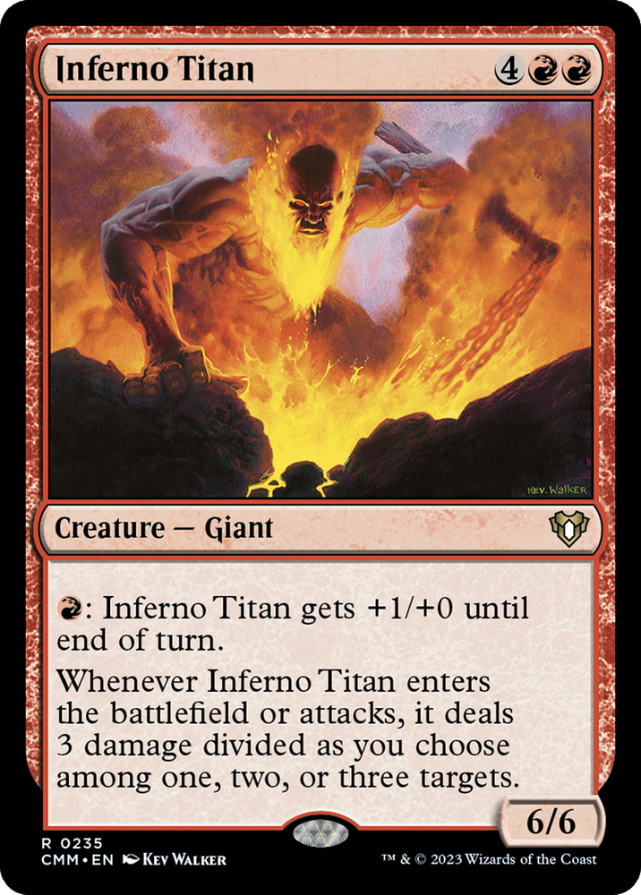 Magic | Inferno Titan [Commander Masters] | The Nerd Merchant