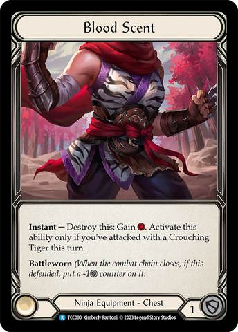 Flesh and Blood TCG | Blood Scent [TCC080] (Round the Table: TCC x LSS) | The Nerd Merchant