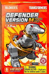 Blokees Figures Transformers Defender Version 04 Tyrants Fury