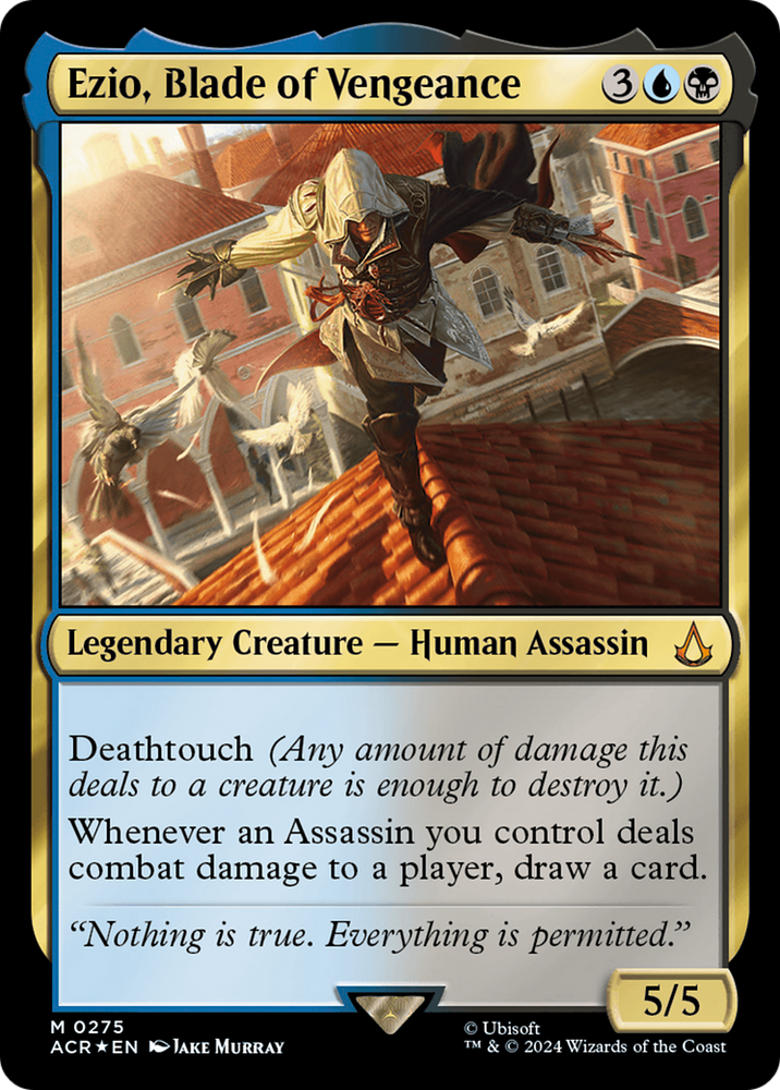 Magic | Ezio, Blade of Vengeance [Assassin's Creed] | The Nerd Merchant