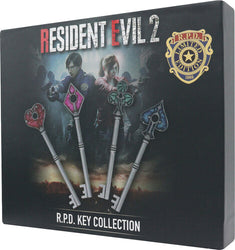 Resident Evil 2 - Set of Card Suit Keys (US Variants)