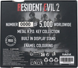 Resident Evil 2 - Set of Card Suit Keys (US Variants)