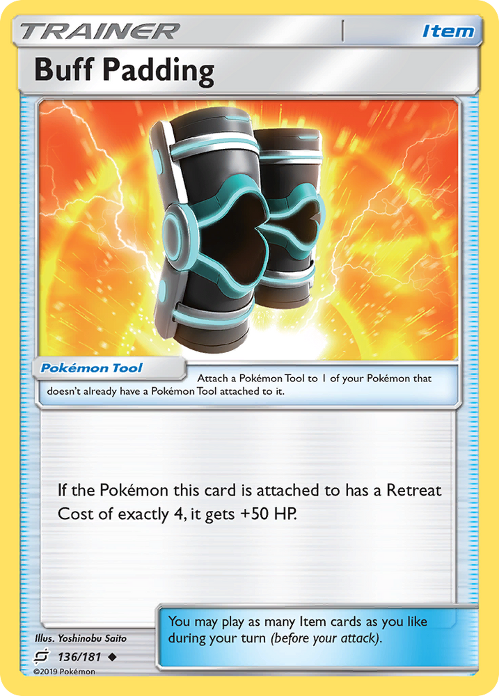 Pokemon | Buff Padding (136/181) [Sun & Moon: Team Up] | The Nerd Merchant