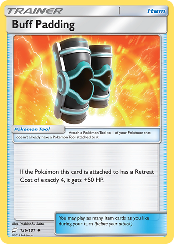 Pokemon | Buff Padding (136/181) [Sun & Moon: Team Up] | The Nerd Merchant