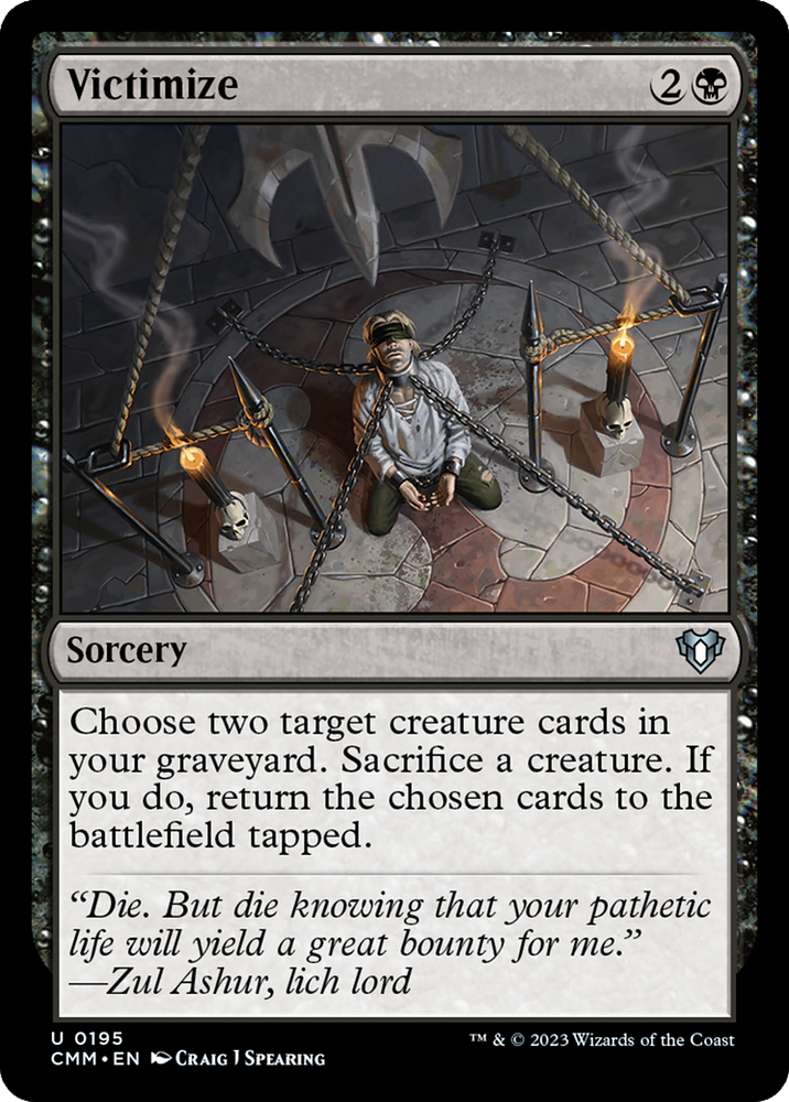 Magic | Victimize [Commander Masters] | The Nerd Merchant