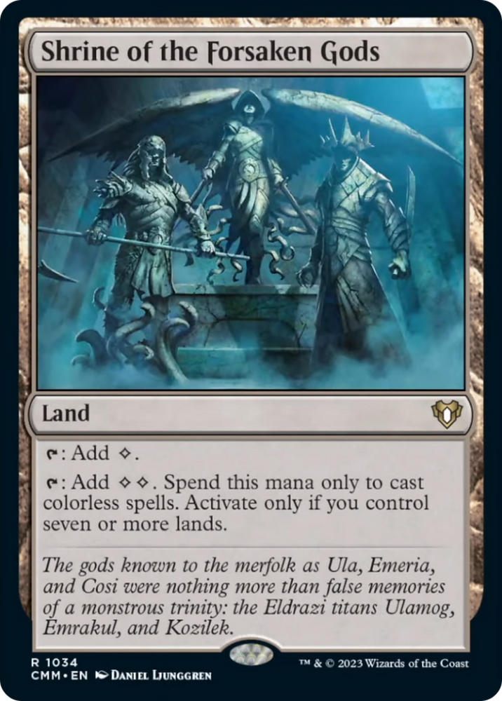 Magic | Shrine of the Forsaken Gods [Commander Masters] | The Nerd Merchant