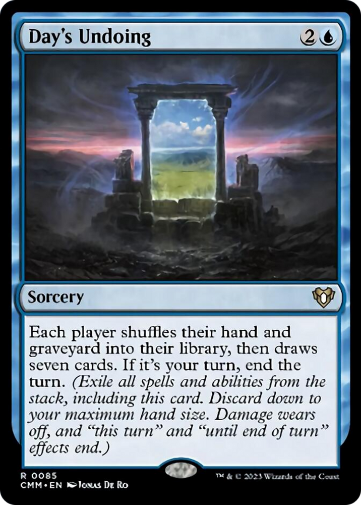 Magic | Day's Undoing [Commander Masters] | The Nerd Merchant