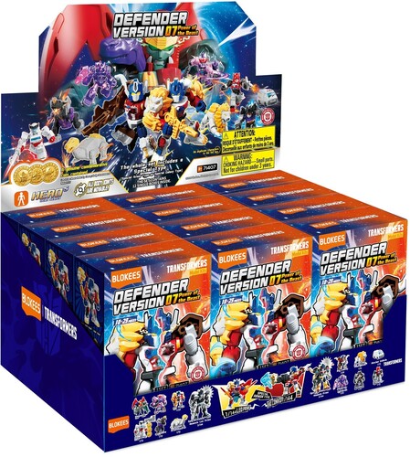 Blokees Figures Transformers Defender Version 07 Power of the Beast (Box of 12)