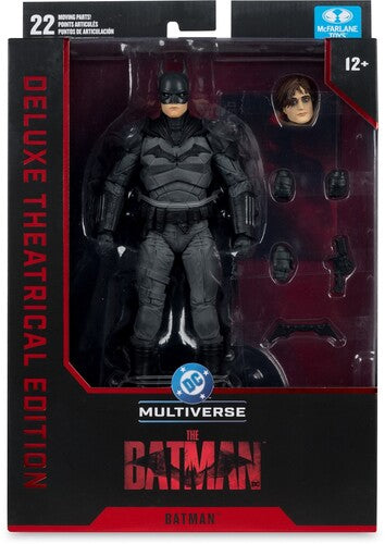 McFarlane Toys - DC Multiverse - Batman (The Batman) 7" Action Figure Deluxe Theatrical Edition