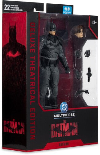 McFarlane Toys - DC Multiverse - Batman (The Batman) 7" Action Figure Deluxe Theatrical Edition