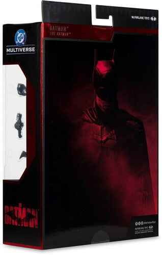 McFarlane Toys - DC Multiverse - Batman (The Batman) 7" Action Figure Deluxe Theatrical Edition