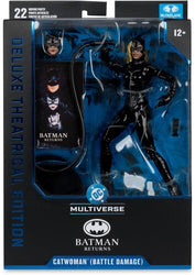 McFarlane Toys - DC Multiverse - Battle Damaged Catwoman (Batman Returns) 7" Action Figure Deluxe Theatrical Edition