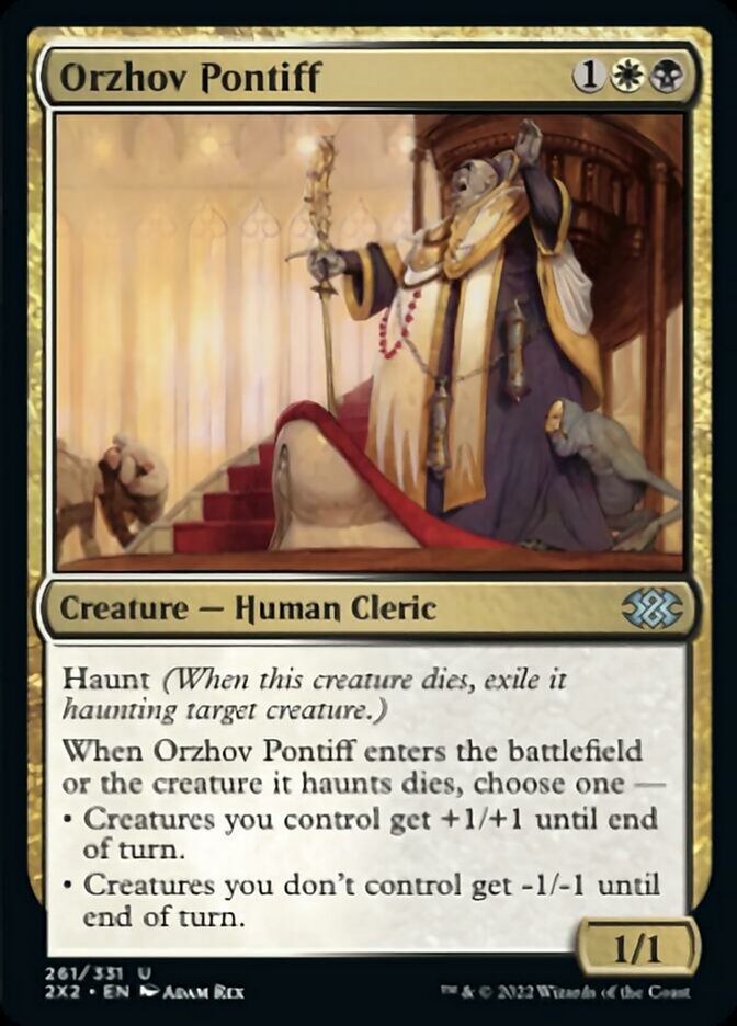 Magic | Orzhov Pontiff [Double Masters 2022] | The Nerd Merchant