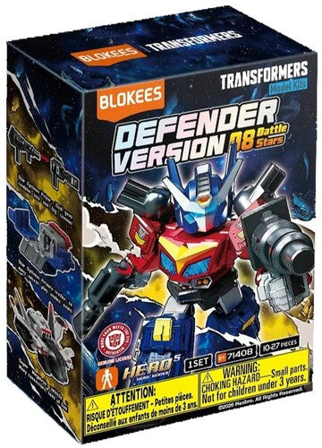 Blokees Figures Transformers Defender Version 08 Battle Stars