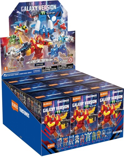 Blokees Figures Transformers Galaxy Version 11 The Lost Light (Box of 9)