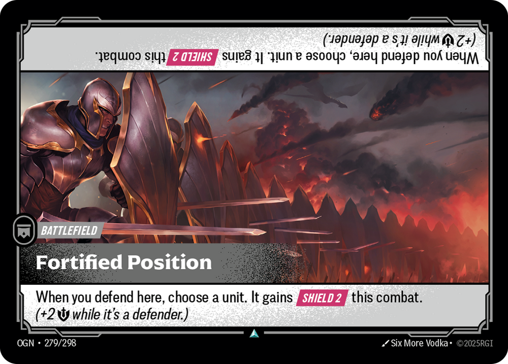 Fortified Position (Foil) - Origins #279