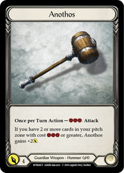 Flesh and Blood TCG | Anothos // Rhinar, Reckless Rampage [WTR040 // WTR001] (Welcome to Rathe Unlimited) | The Nerd Merchant