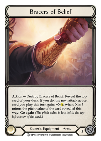 Flesh and Blood TCG | Bracers of Belief [1HP355] (History Pack 1) | The Nerd Merchant
