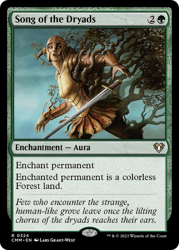 Magic | Song of the Dryads [Commander Masters] | The Nerd Merchant