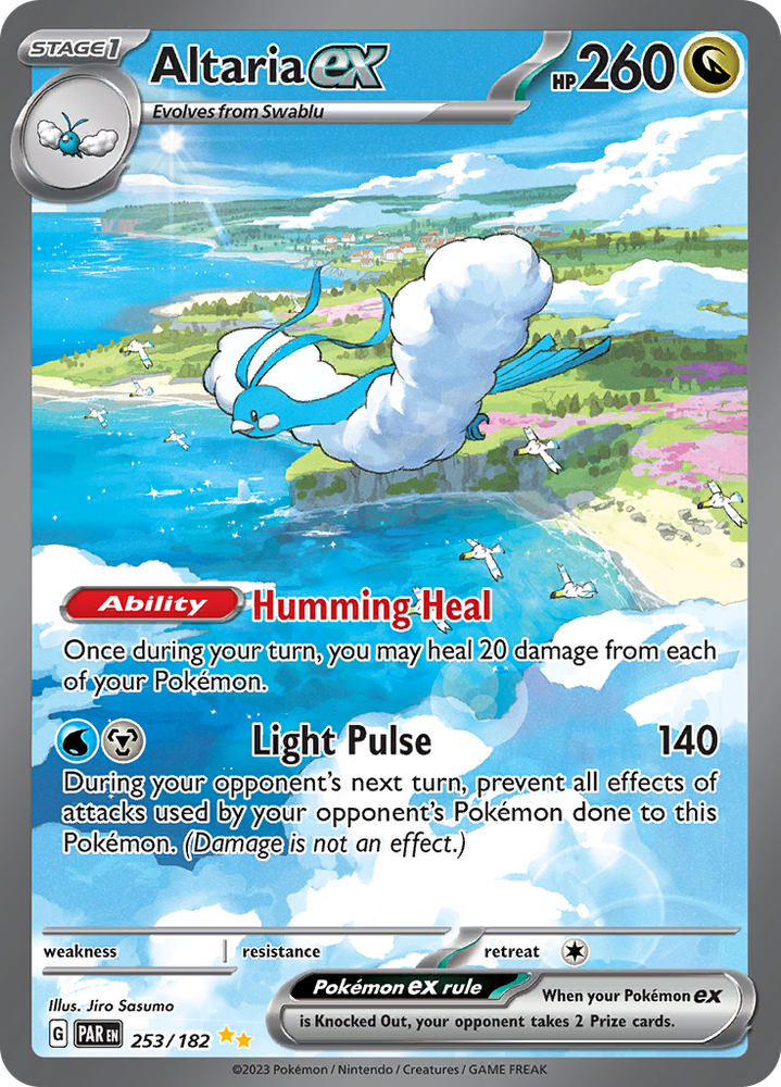 Pokemon | Altaria ex (253/182) [Scarlet & Violet: Paradox Rift] | The Nerd Merchant