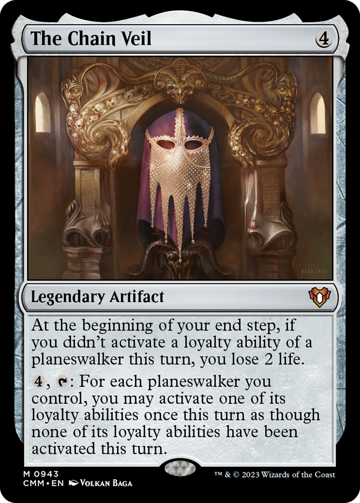 Magic | The Chain Veil [Commander Masters] | The Nerd Merchant