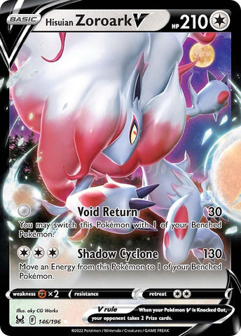 Pokemon | Hisuian Zoroark V (146/196) [Sword & Shield: Lost Origin] | The Nerd Merchant