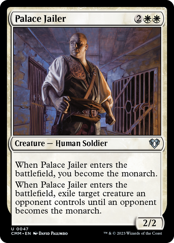Magic | Palace Jailer [Commander Masters] | The Nerd Merchant