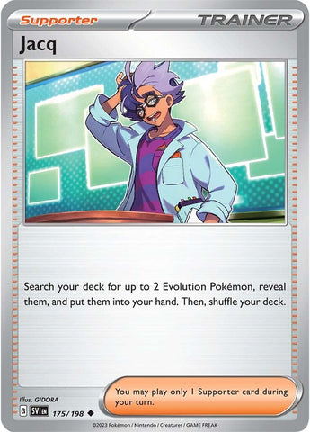 Pokemon | Jacq (175/198) [Scarlet & Violet: Base Set] | The Nerd Merchant