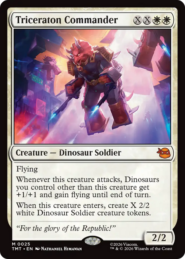 Magic | Triceraton Commander [Teenage Mutant Ninja Turtles] | The Nerd Merchant